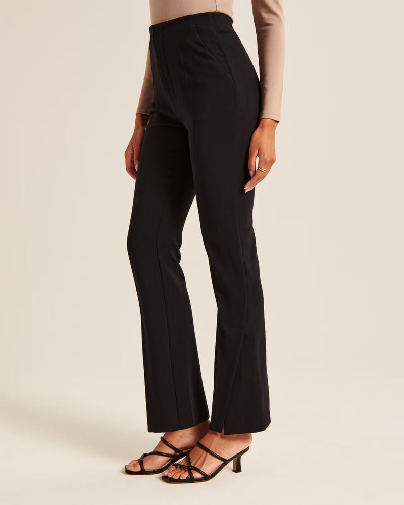 Tailored Flare Pants | Abercrombie & Fitch (US)