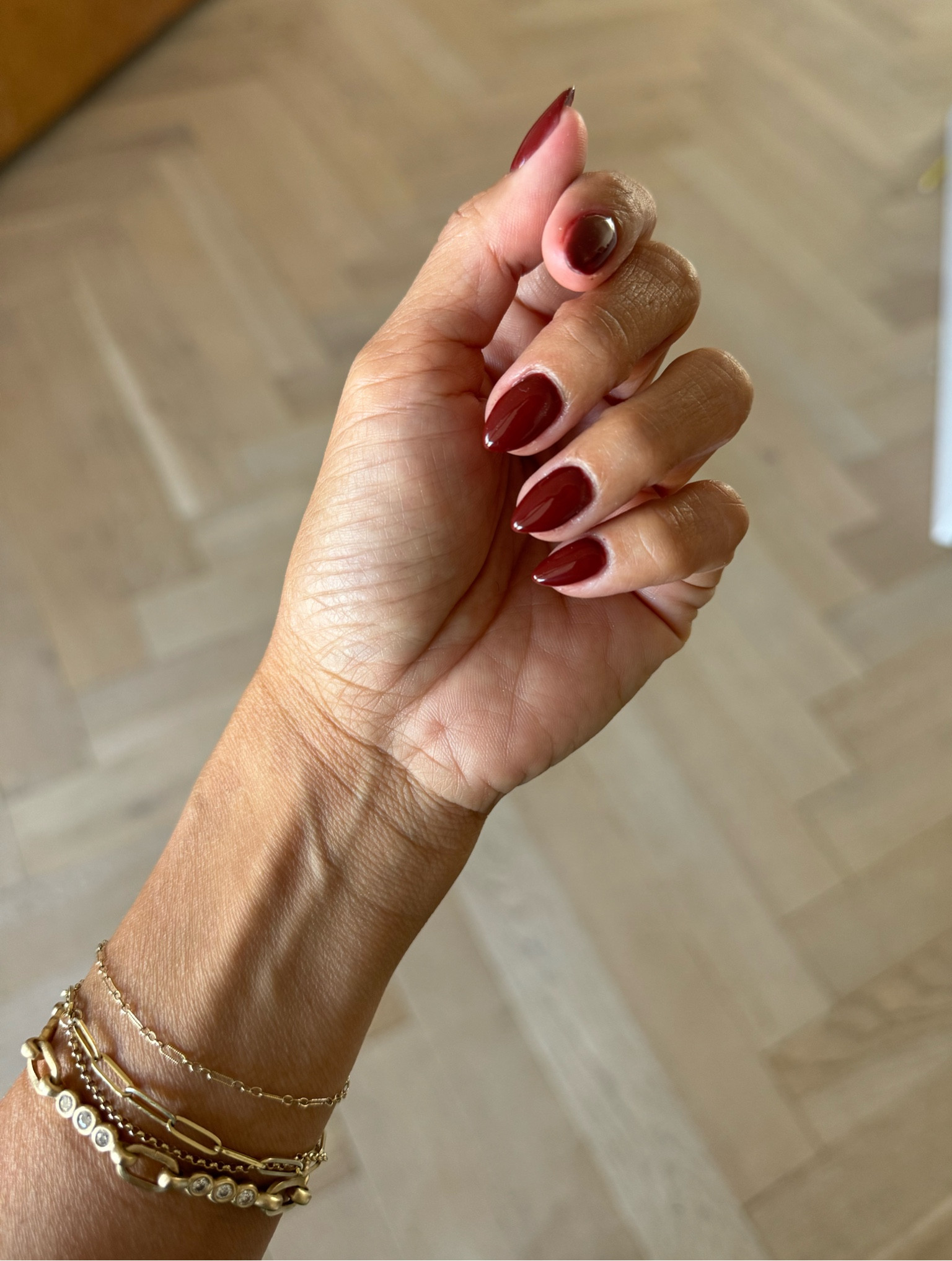 Home Gel manicure 