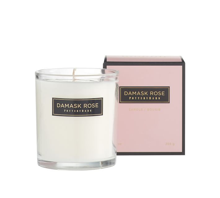 Scented Candle, Damask Rose | Pottery Barn (US)
