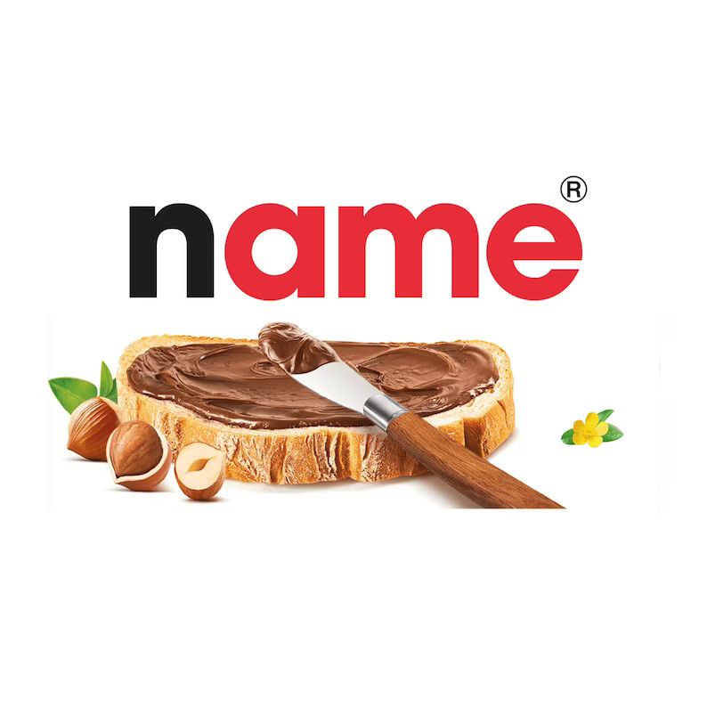 Personalised Chocolate Spread Label Vinyl Sticker Funny - Etsy | Etsy (US)