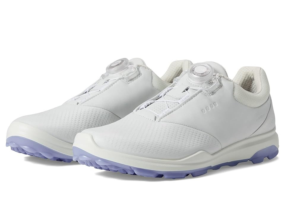 ECCO Golf Biom Hybrid 3 Boa Golf Shoes (White 1) Women's Golf Shoes | Zappos