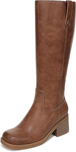 Dr. Scholl's Shoes Women's Joplin Knee High Boots, Comfortable Western Boot | Amazon (US)