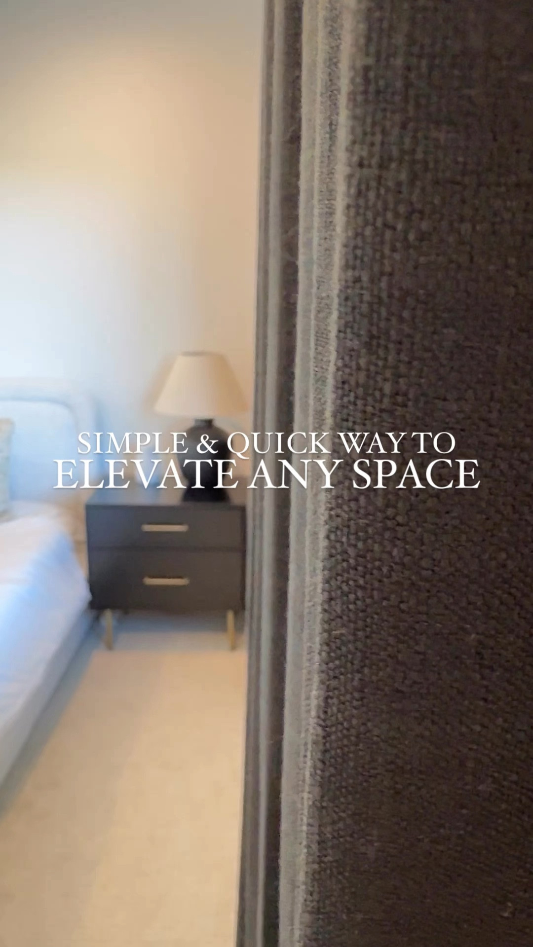 Curtains are hands-down the easiest way to elevate a room, and my son’s soccer room just got a serious upgrade! ⚽️✨ Here are some of my go-to tips for hanging them just right:

✨Go long with the rod: I always choose a curtain rod that’s wider than the window, adding about 10-15 inches on each side. It makes the window feel larger and gives the room a more open look.

✨Fullness matters: Make sure your curtain widths are 2 to 2.5 times the window width for that full, luxurious feel. Trust me, this makes a big difference!

✨Hang 'em high: Placing the curtain rod bracket 3 inches below the ceiling makes the room and windows feel taller.

✨Floor grazing: I love when curtains just kiss the floor. My Two Pages curtains have adjustable hooks for the perfect high-end touch.
Stay tuned for the full reveal of my son’s ultimate soccer room!

Like + Save for future reference

Curtain Details
Style: Liz
Color: Black
Header style: Triple Pleat 
Liner type: thermal, 250 gsm, white
Memory Shape: Yes

#LTKStyleTip #LTKVideo #LTKHome