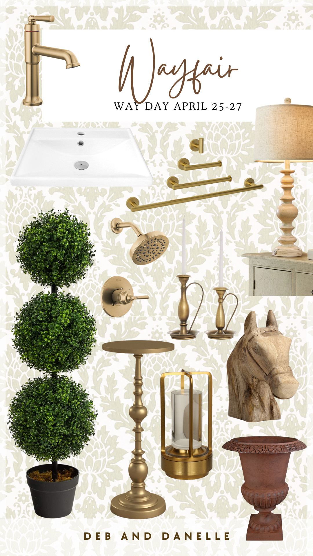 Wayfair's biggest sale of the year, Way Day, is running from April 25-27th. Here are some of our favorite Wayfair home options that you can save on. @wayfair, #Ad, #WayfairPartner, #Wayfair, and #WayDay 

 #LTKHome #LTKSaleAlert