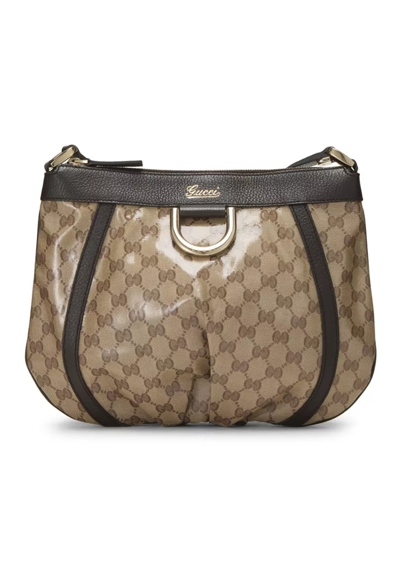 Gucci Brown Crystal Canvas Abbey - FINAL SALE, NO RETURNS | Belk