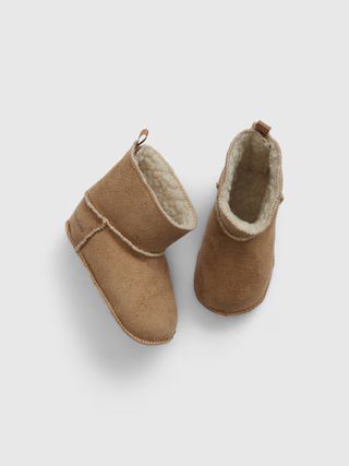 Baby Sherpa-Lined Boots | Gap (US)