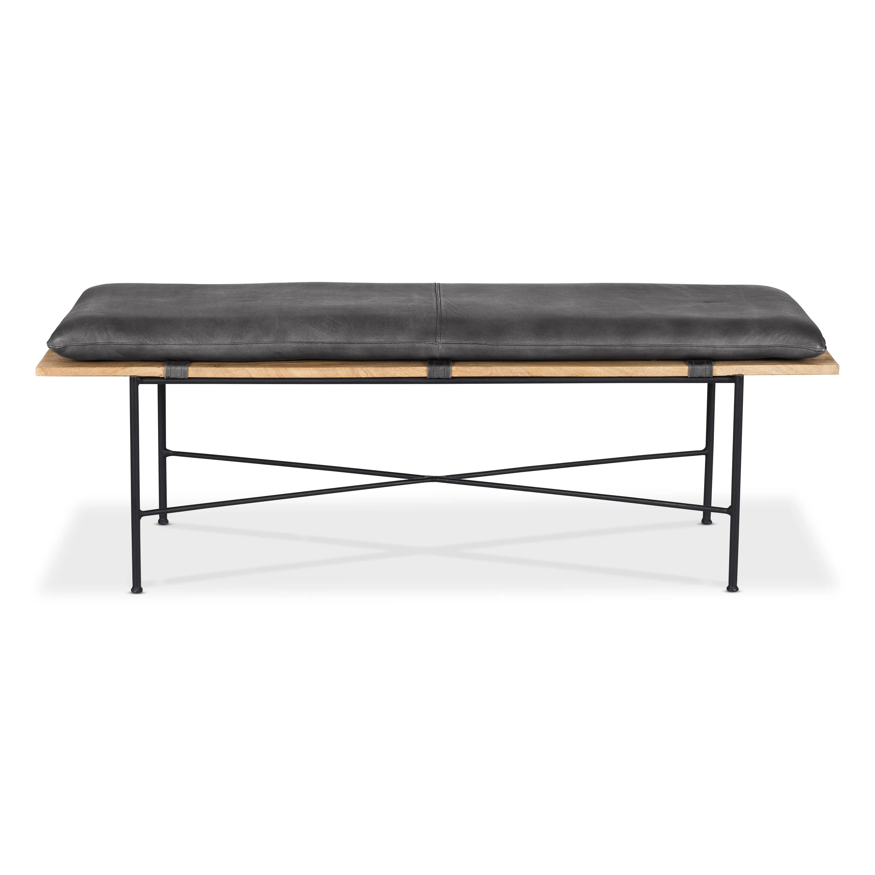Edgemod Nulla Bench in Carbon Black | Walmart (US)