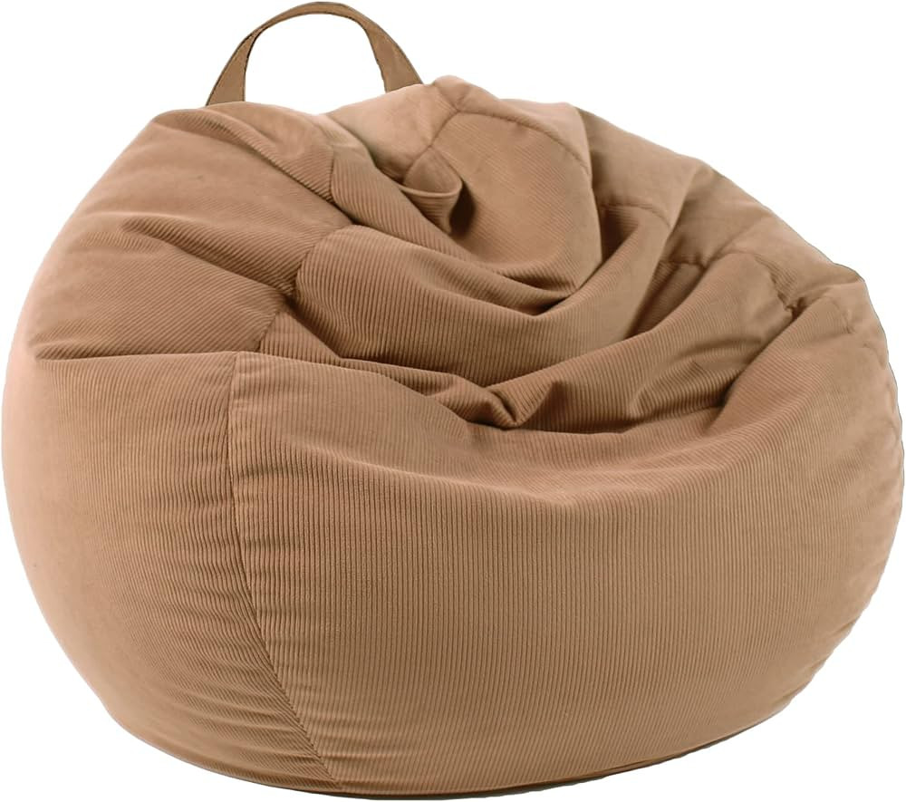 LPMOERA Stuffed Animal Storage Bean Bag Chair Cover (No Filler) for Kids and Adults.Pets Dogs/Cat... | Amazon (US)