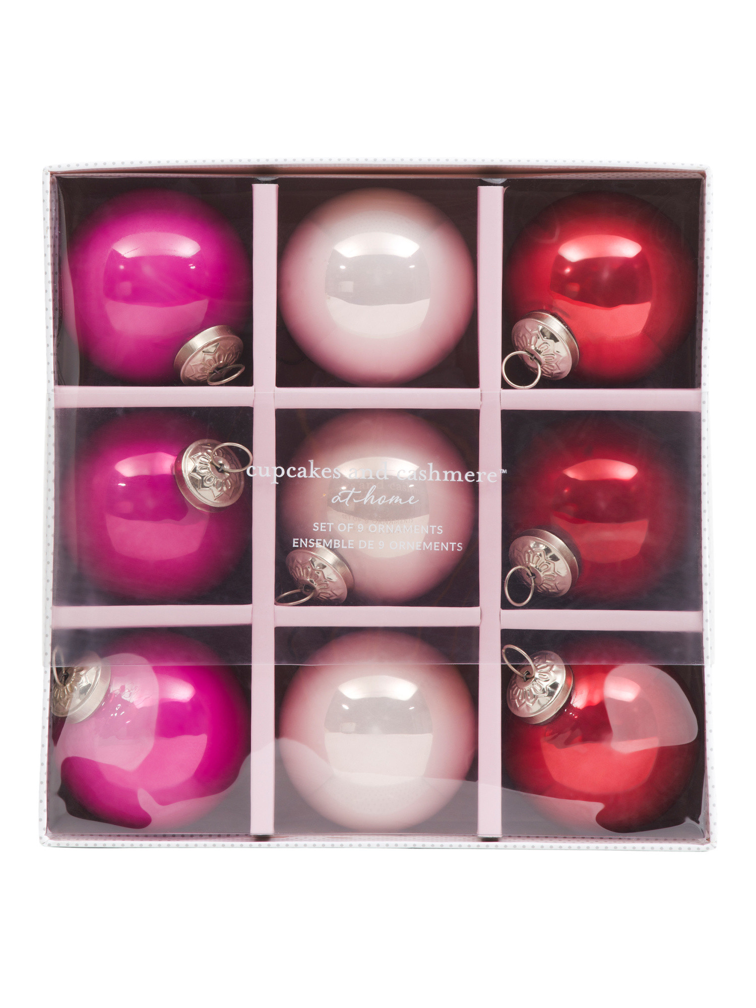 Set Of 9 Glass Ornaments | Pillows & Decor | Marshalls | Marshalls