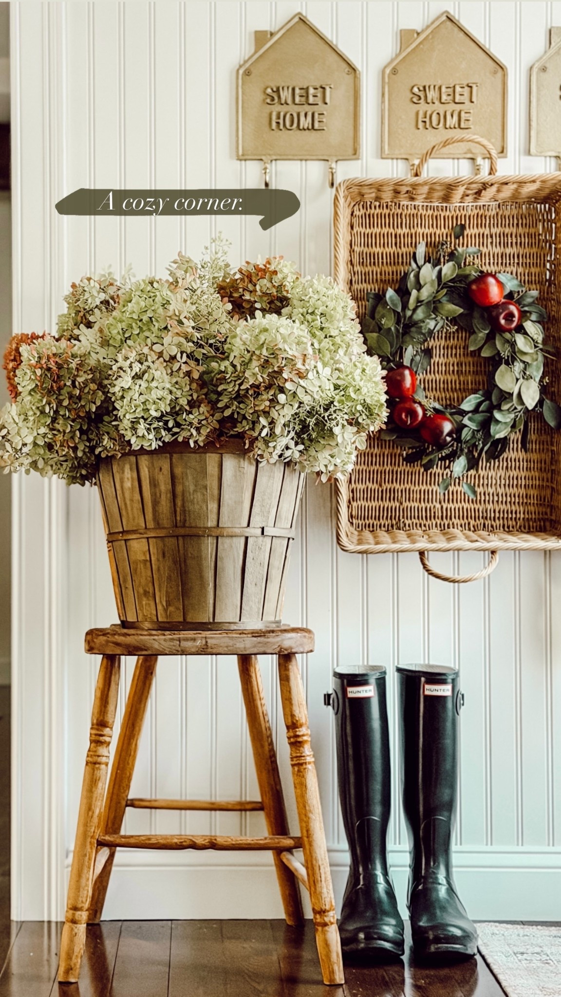 A cozy corner.

#LTKHome #LTKSeasonal