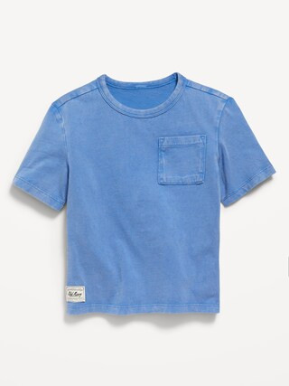 Oversized Short-Sleeve Pocket T-Shirt for Toddler Boys | Old Navy (US)