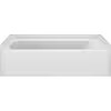 Sterling 30.25-Inches x 60-Inches White Fiberglass/Plastic composite Rectangular Alcove Soaking b... | Lowe's