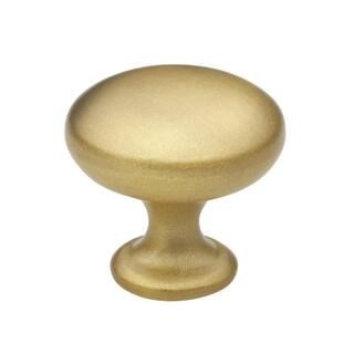 GlideRite 1-1/8 in. Dia Satin Gold Classic Round Cabinet Knobs (10-Pack) 5411-SG-10 - The Home De... | The Home Depot