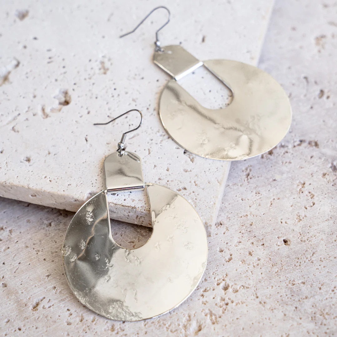 EGYPT Earrings | Twisted Silver