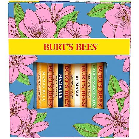 Burt's Bees Lip Balm Easter Basket Stuffers, Nourishing Lip Care Gifts for All Day Hydration, Bal... | Amazon (US)