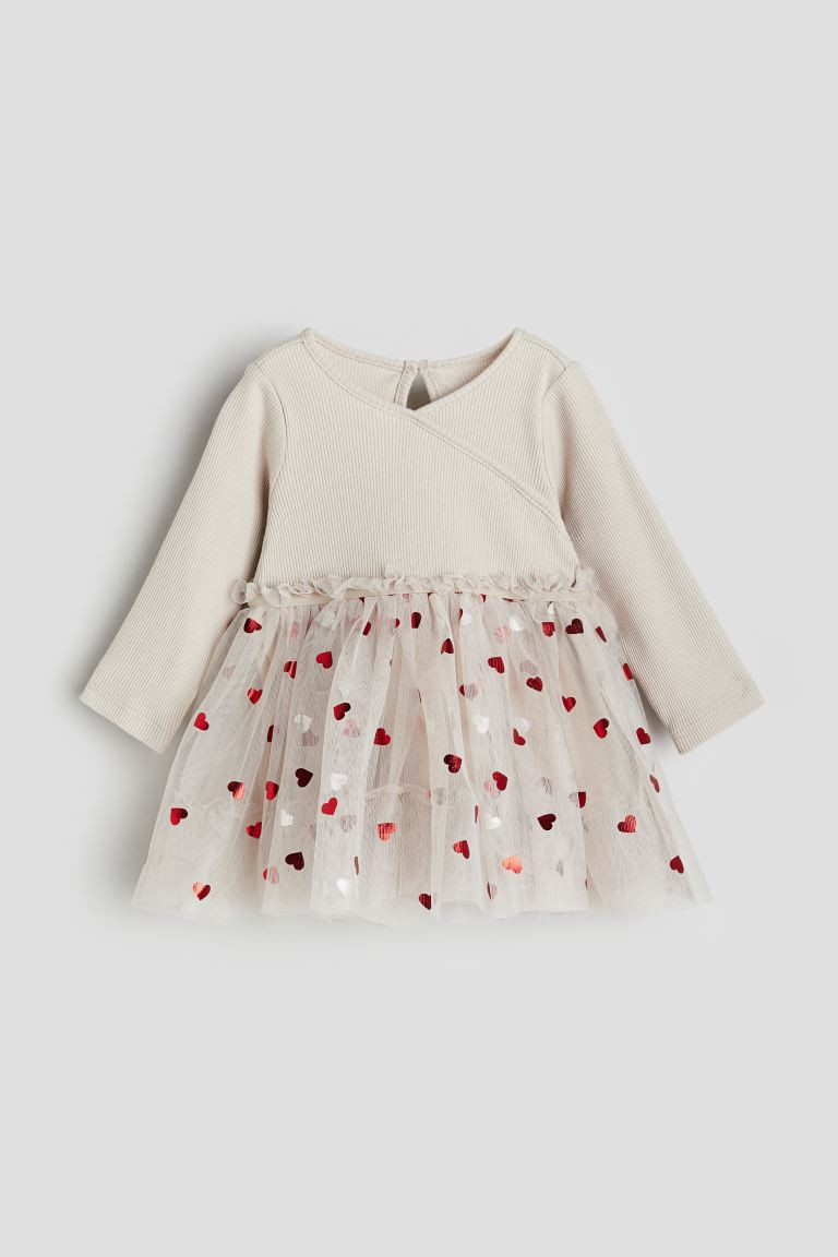 Dress with Tulle Skirt | H&M (US + CA)