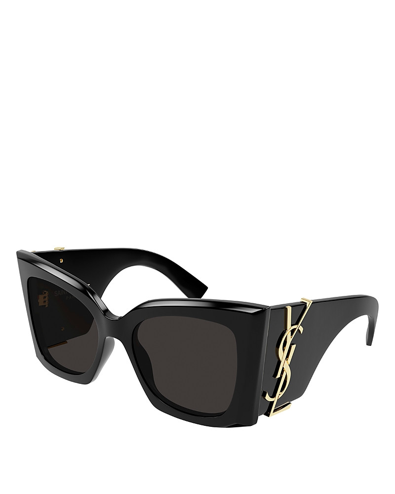 Saint Laurent Blaze Monogram Cat Eye Sunglasses, 54mm | Bloomingdale's (US)