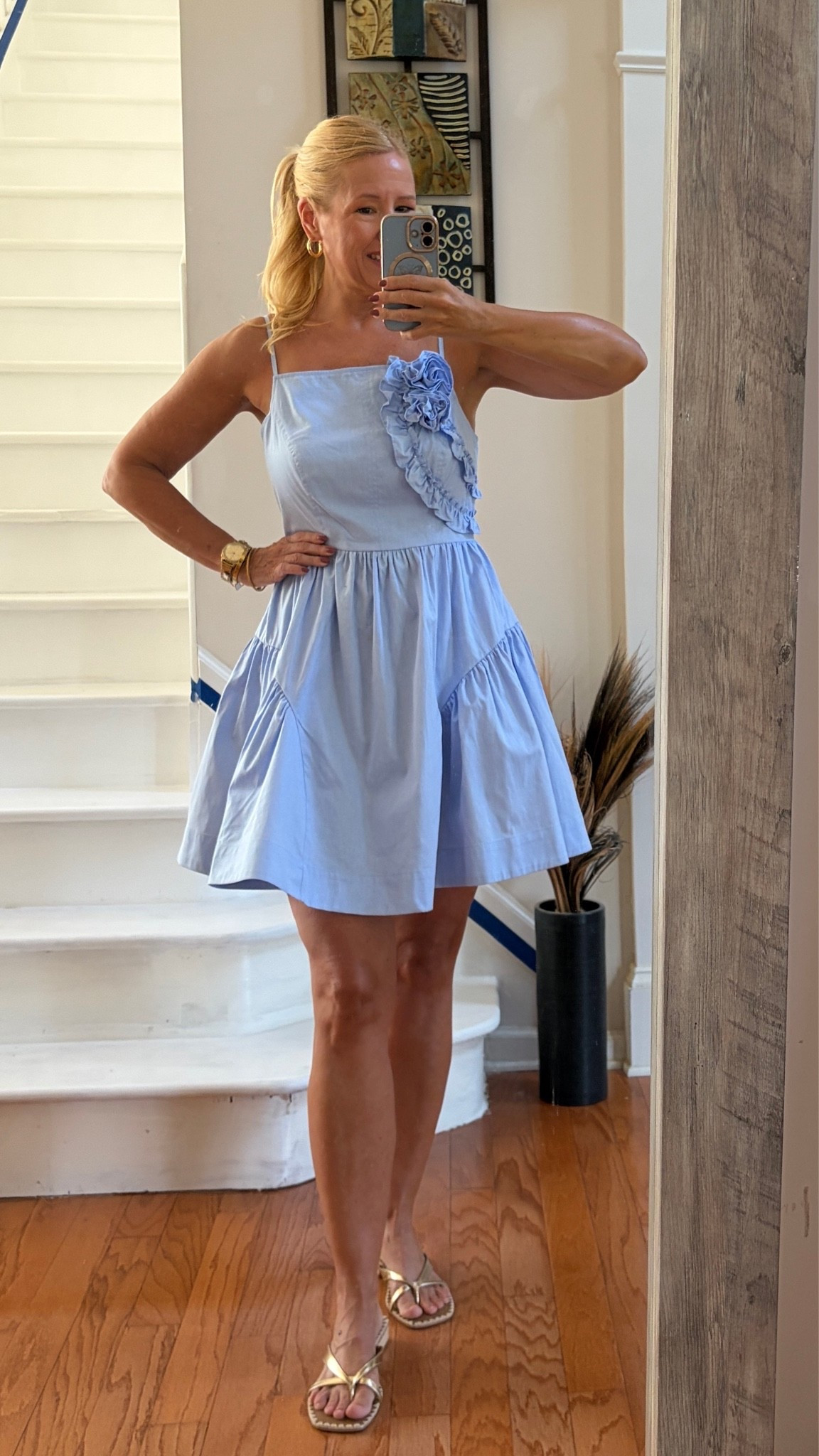 FYR: I’m 5’7 -currently 143lbs. Wearing size 6. I sized down from my usual size 8 because this brand always runs big imo! Size down!

#LTKootd #LTKgrwm #LTKSeasonal