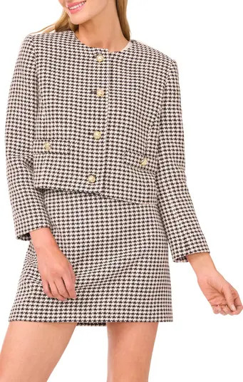 CeCe Princess Seam Tweed Jacket | Nordstrom | Nordstrom