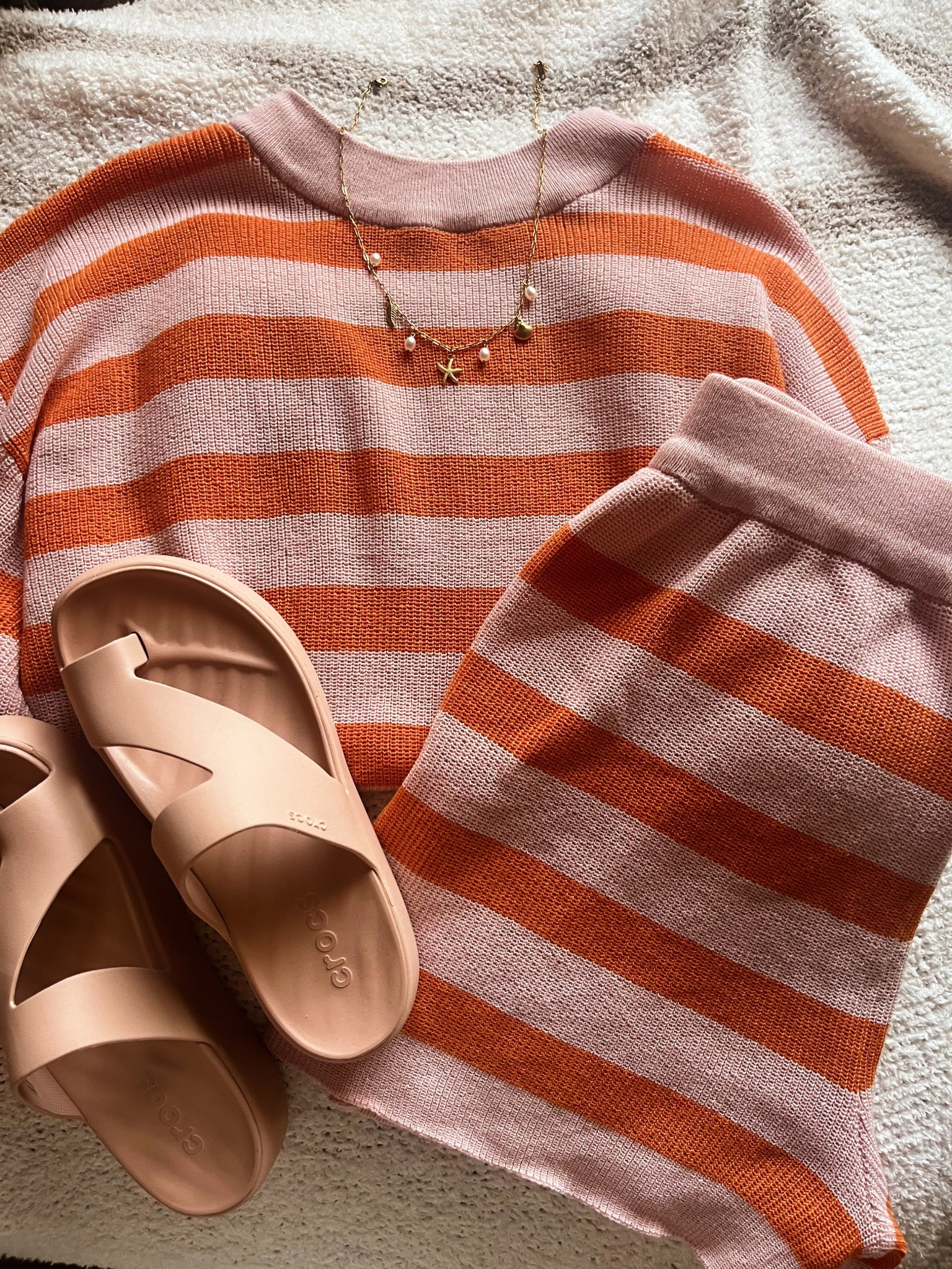 I have never owned a better matching set 🧡🐚

#LTKStyleTip #LTKSaleAlert #LTKFindsUnder50