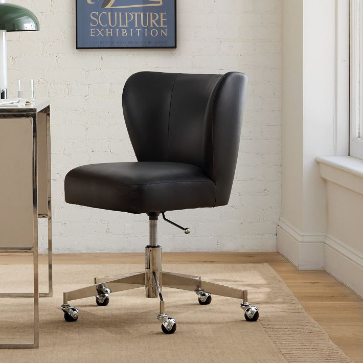 Colombo Leather Office Chair | West Elm (US)