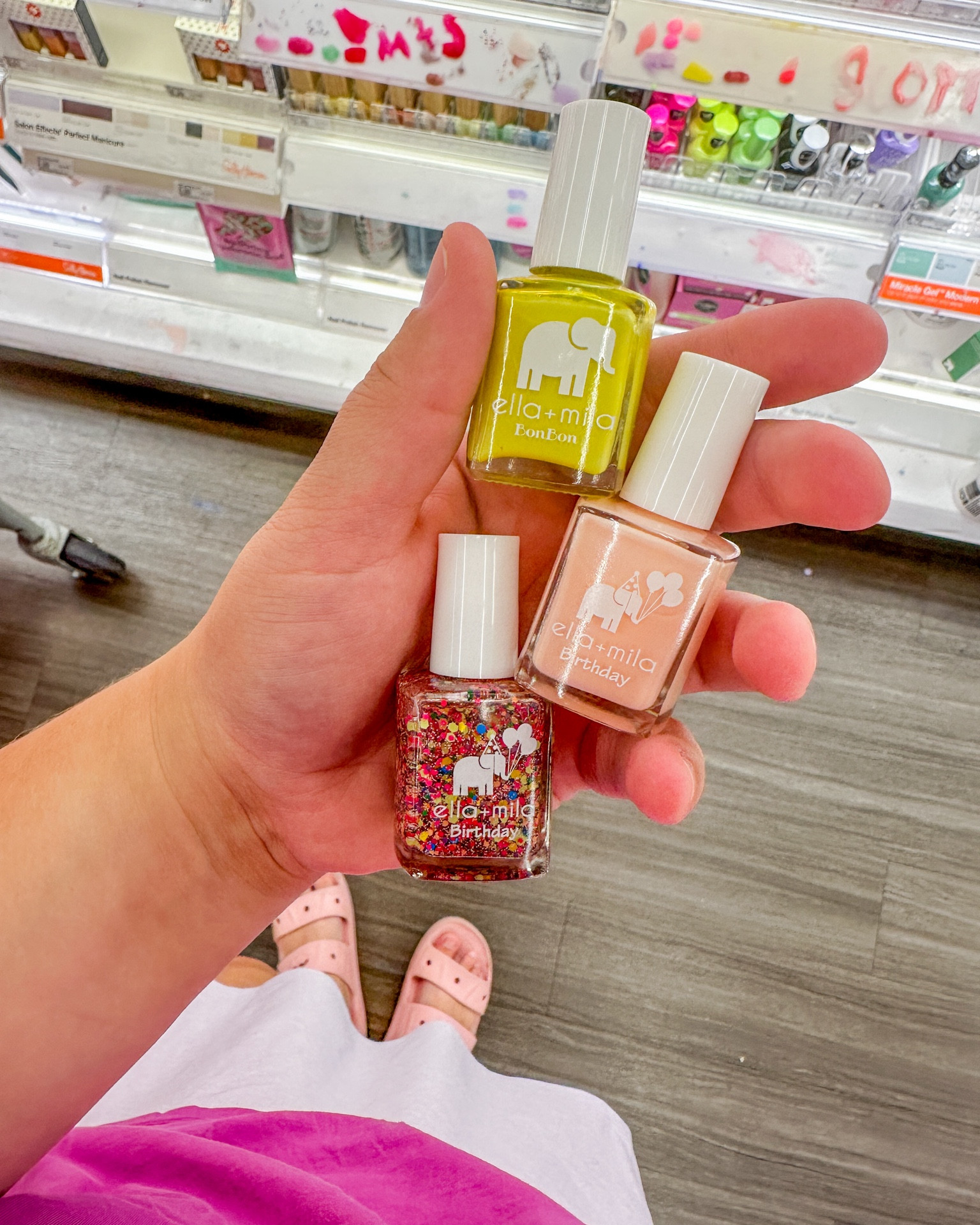 Ella+Mila has cute, better for you polishes that are now available at Target! I especially loved these ones. #ad