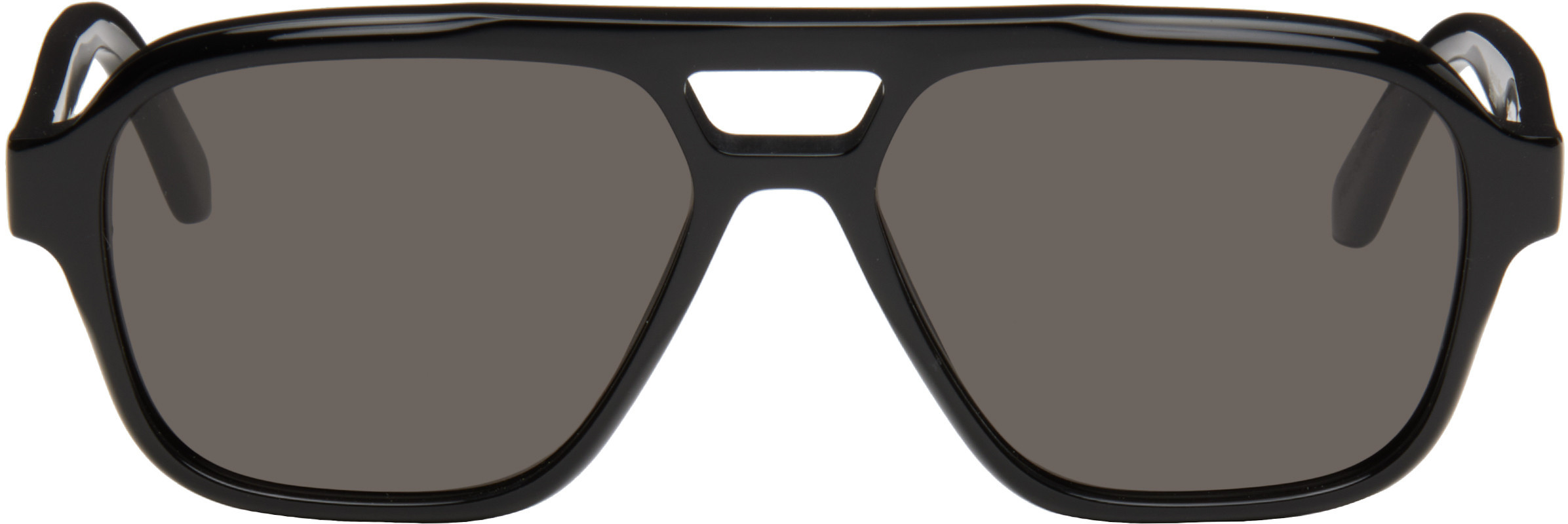 RETROSUPERFUTURE Black Maneval Sunglasses | SSENSE