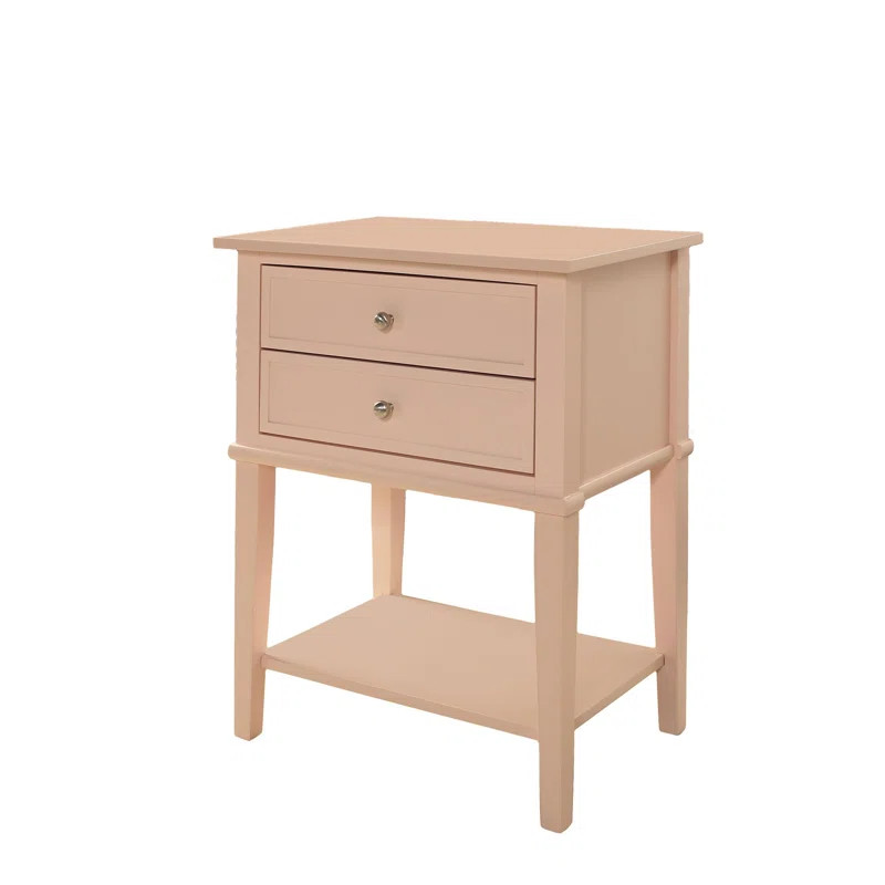 Dmitry 2 Drawer End Table | Wayfair Professional