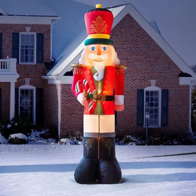 Member's Mark 10' Pre-Lit Inflatable Nutcracker-Red | Sam's Club
