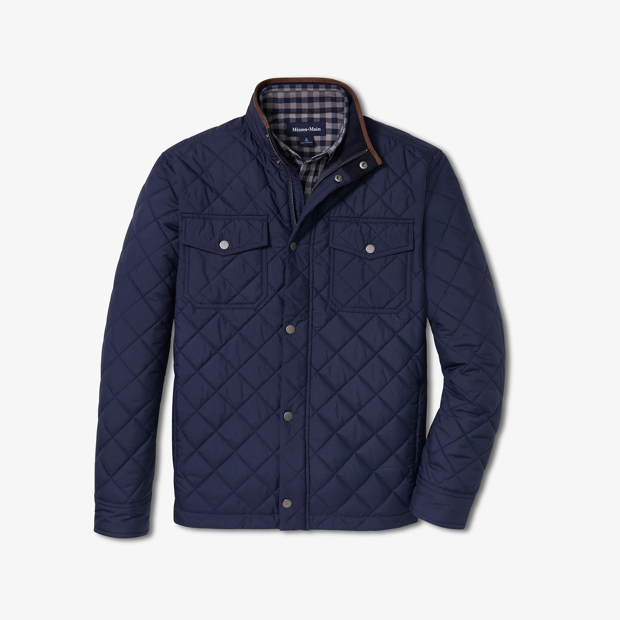 Brentwood Jacket - Navy | Mizzen + Main