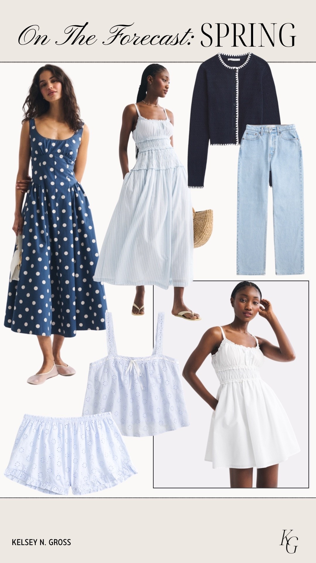 Currently forecasting: spring!!! @abercrombie has LOTS of cute new spring arrivals that are all on sale right now!! loving all of these pretty spring dresses!!!

The abercrombie denim sale is live!! 25 - 40% off ALL jeans + 20% off almost everything else!! And, you can use code: DENIMAF for an additional 15% off!! @abercrombie