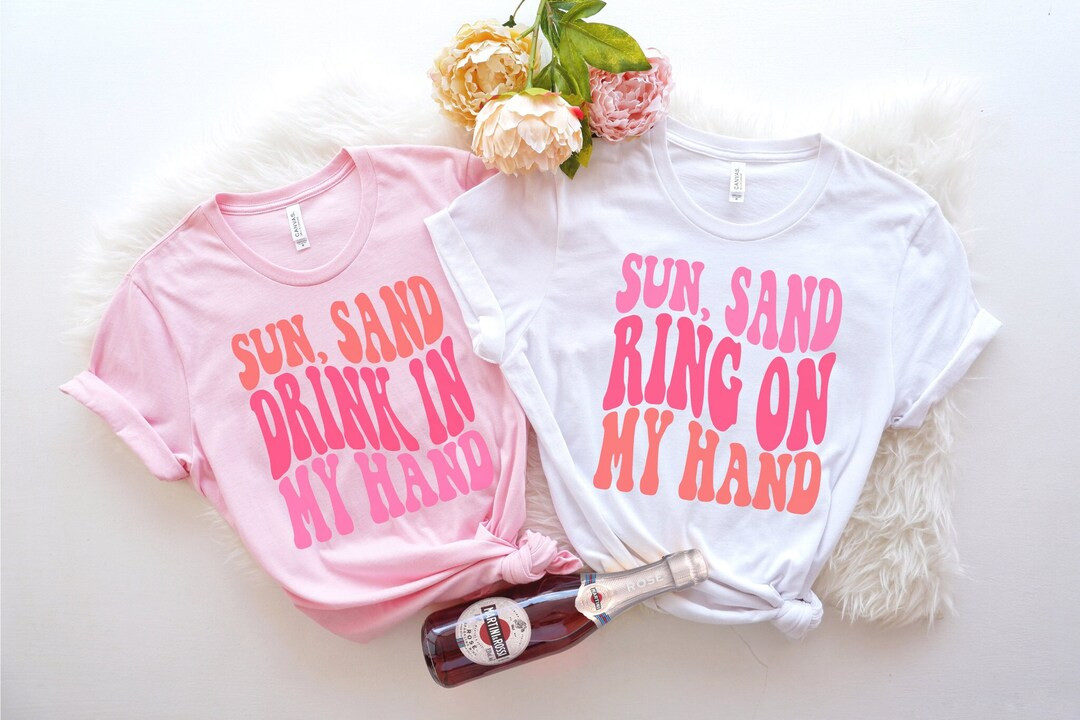 Beach Bachelorette Shirts, Bachelorette Party Favors Beach, Destination Wedding Shirts, Lake Bach... | Etsy (US)