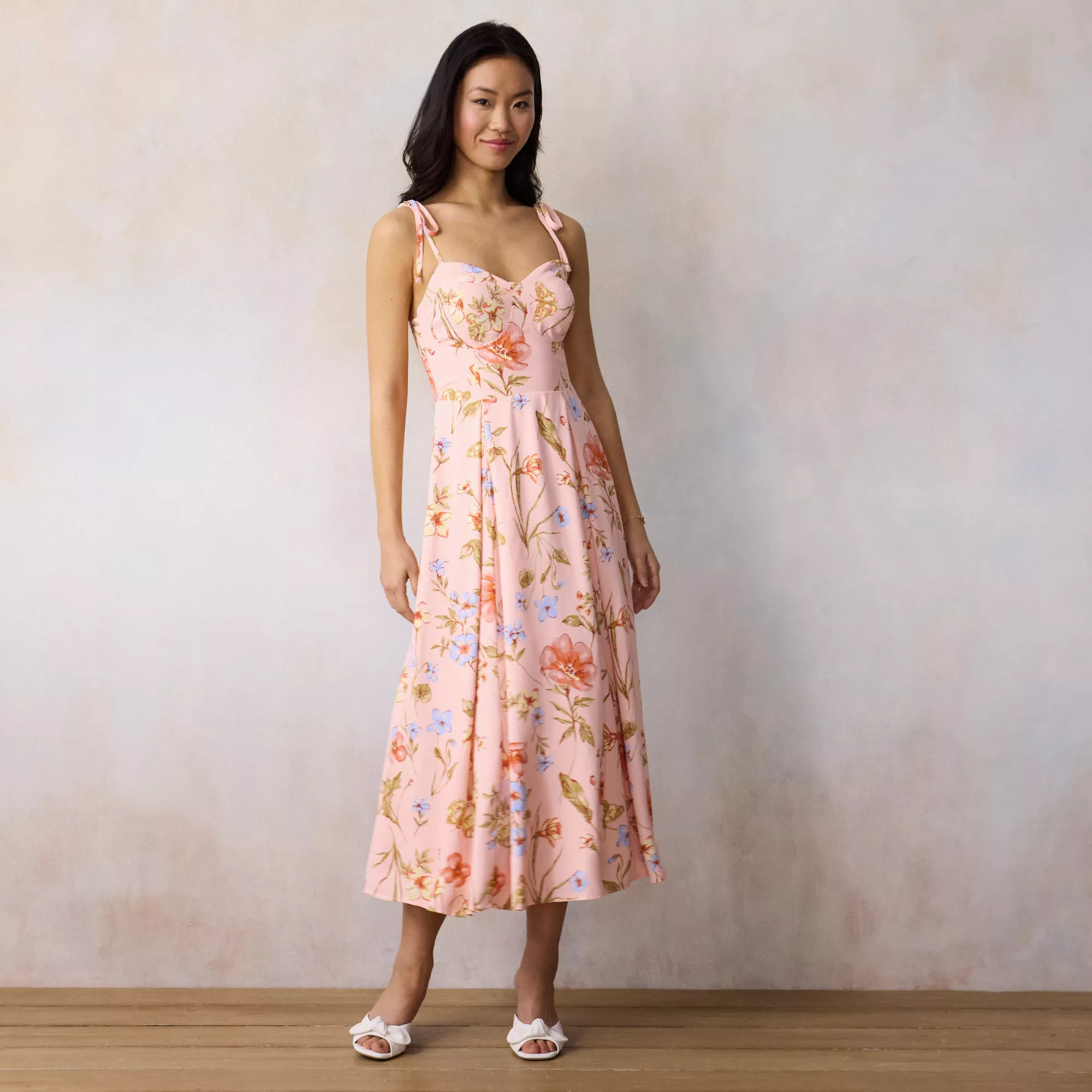 Women's LC Lauren Conrad Fit & Flare Midi Dress | Kohl's