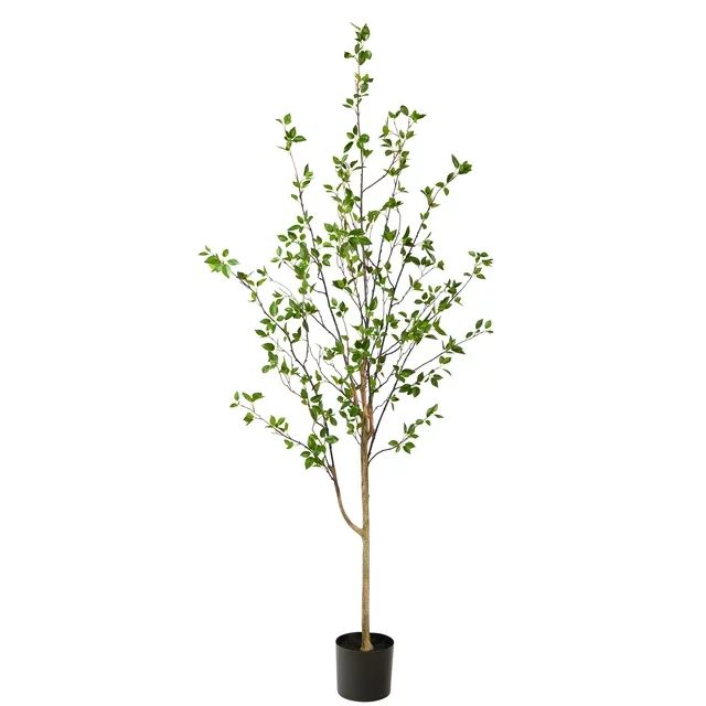 Nearly Natural 6.5ft. Minimalist Citrus Artificial Tree | Walmart (US)