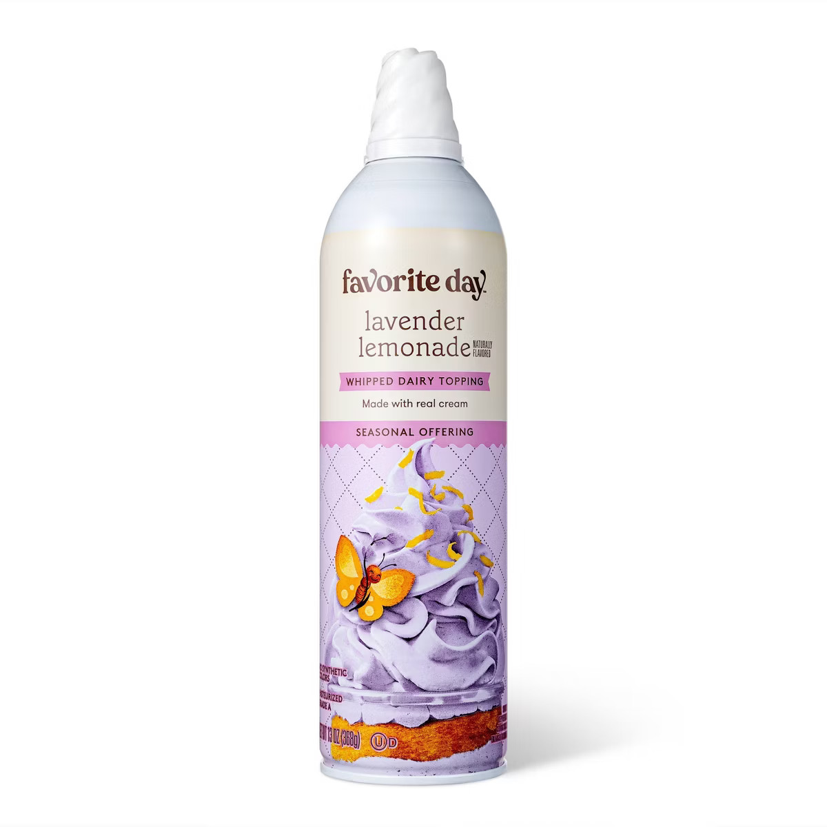 Lavender Lemonade Whipped Dairy Topping - 13oz - Favorite Day™ | Target
