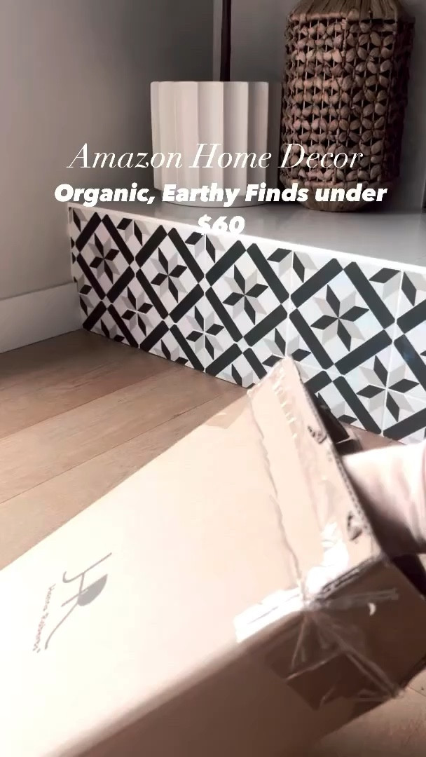 Amazon organic, earthy home decor finds
Light neutral textured vase
Gold mirrored tray
Glazed vase pottery

#LTKhome