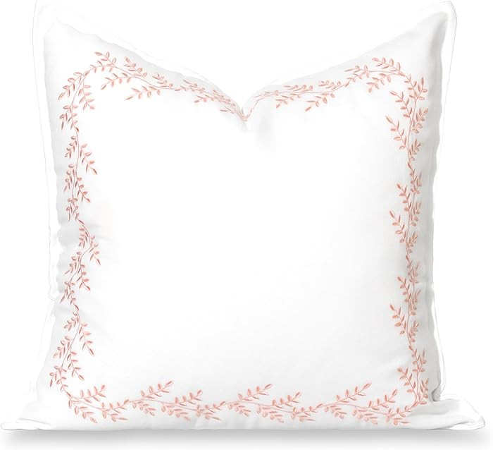 Hofdeco Premium Grandmillennial Patio Indoor Outdoor Throw Pillow Cover Only, 20"x20" Water Repel... | Amazon (US)