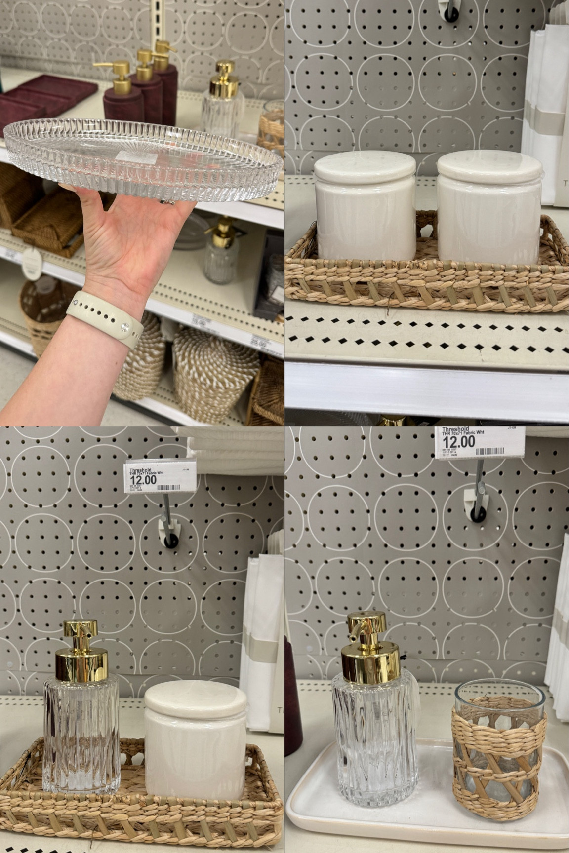 Bathroom decor, bathroom tray, bathroom canister, soap dispenser, bathroom storage 

#LTKStyleTip #LTKFindsUnder50 #LTKHome