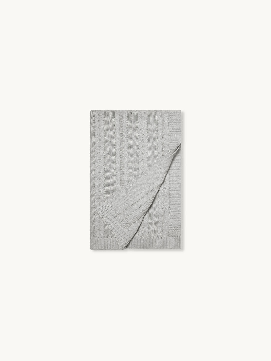 Cable Knit Throw Blanket | Boll & Branch