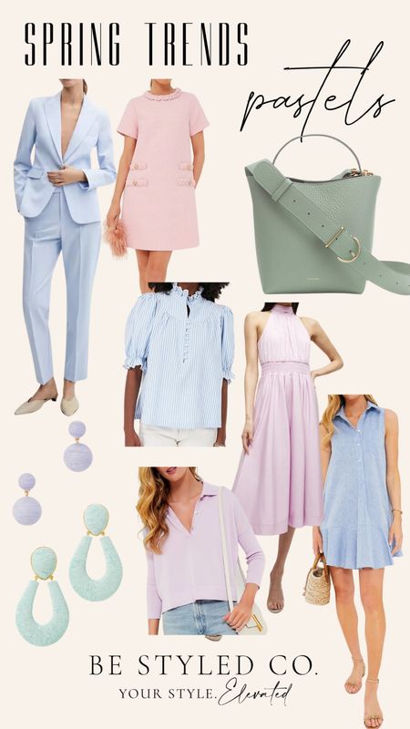 Spring trends we are loving- beautiful pastels - spring outfit inspiration

#LTKover40 #LTKstyletip #LTKSeasonal