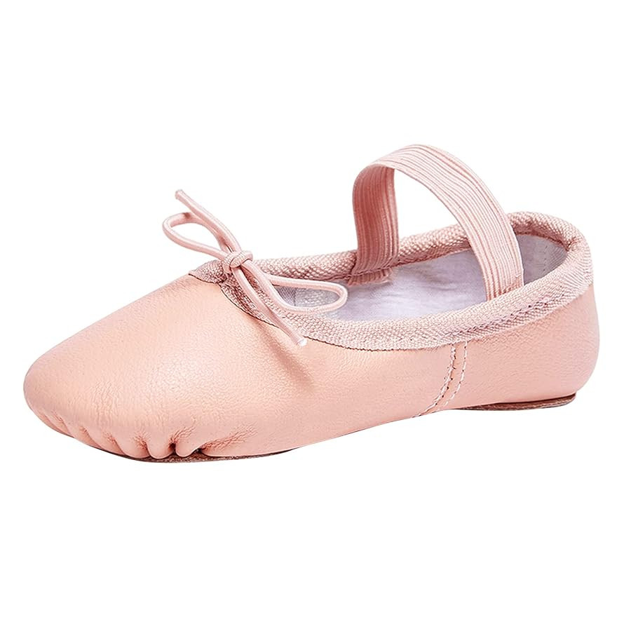 Stelle Ballet Shoes for Girls Toddler Genuine Leather Ballet Dance Slippers for Toddler/Little/Bi... | Amazon (US)