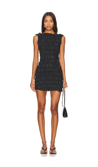 Guccio Mini Dress in Onyx | Revolve Clothing (Global)
