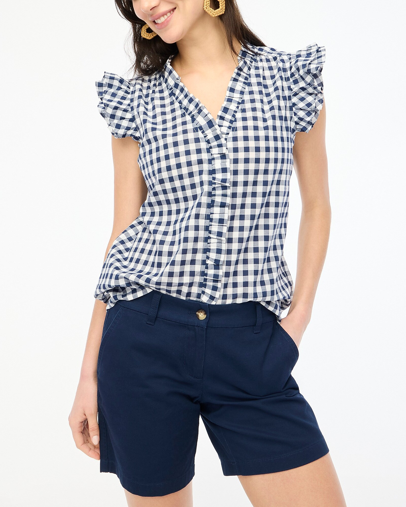 Sleeveless ruffle top | J.Crew Factory