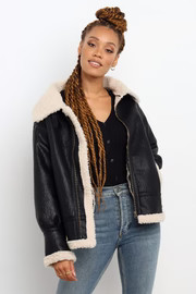 Sidewalk Jacket - Black | Petal & Pup (US)