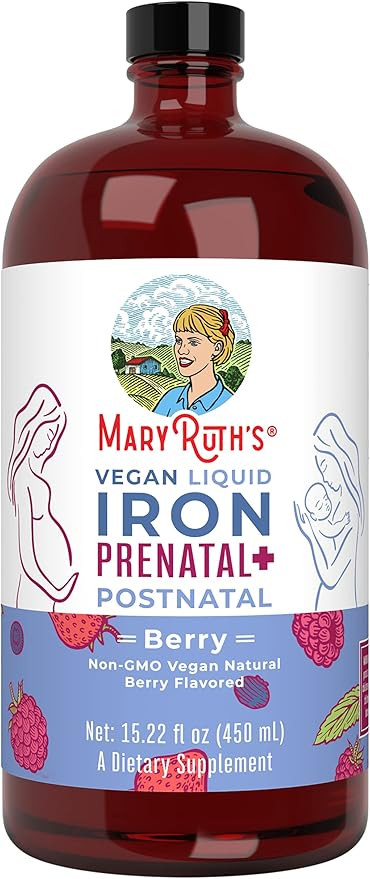 Iron Supplement Prenatal & Postnatal | Liquid Iron Supplement for Pregnant & Lactating | Iron Sup... | Amazon (US)