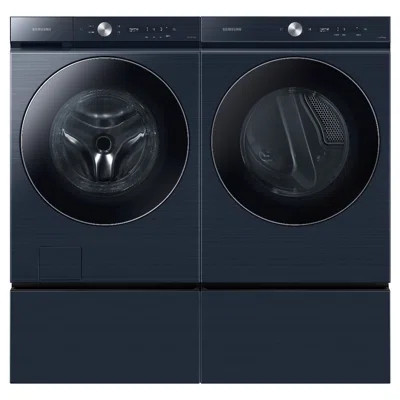 Samsung 5.3 cu. Ft. Front Load Washer with 7.6 Cu. Ft. Dryer with Super Speed Dry | Wayfair North America
