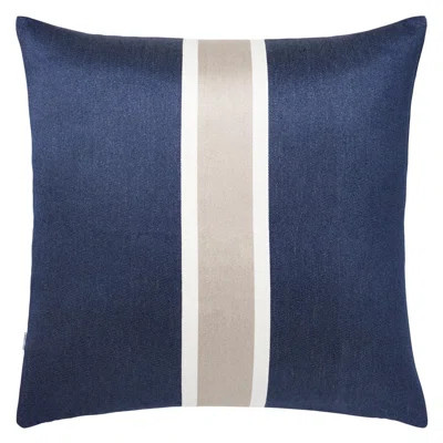 Mar Linen Blend Throw Square Pillow Cover & Insert | Wayfair North America