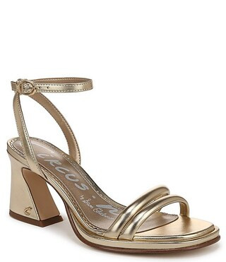 Circus NY by Sam Edelman Holly Metallic Ankle Strap Dress Sandals | Dillard's | Dillard's