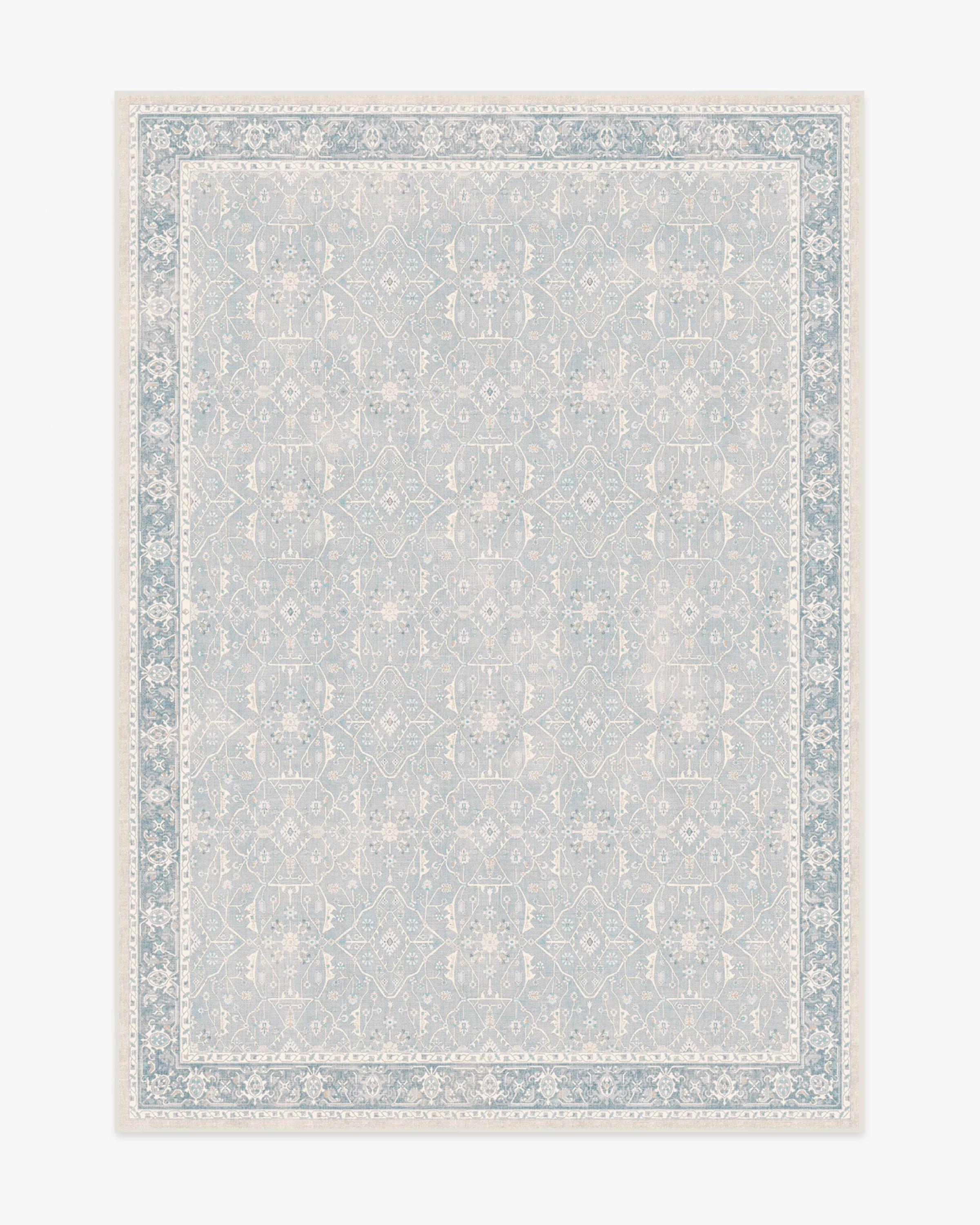 Celestine Soft Blue Flatwoven Rug | Ruggable US | Ruggable