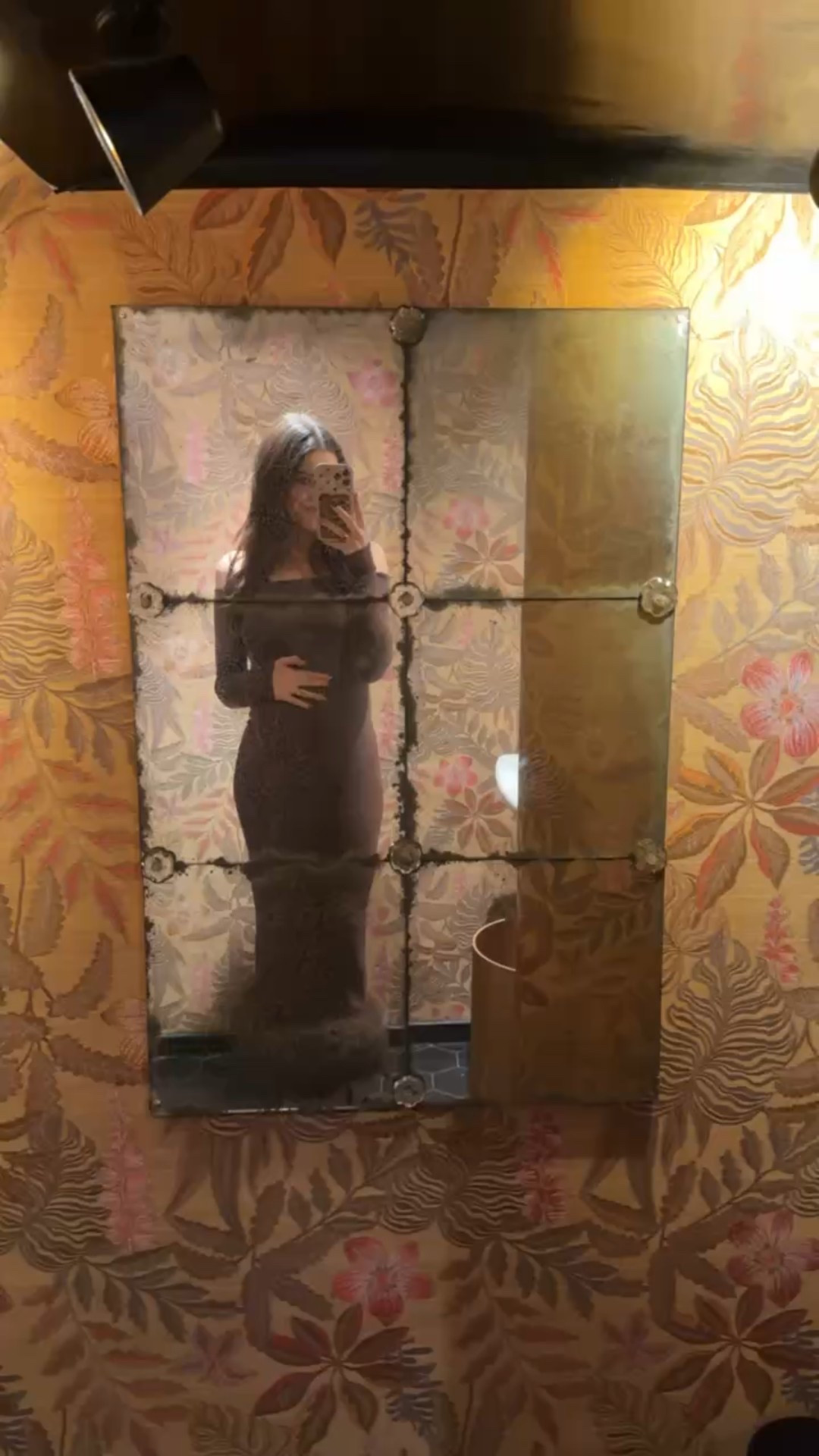 Loved this fitted brown fur trim dress. Fur was everywhere in Paris! 

#LTKTravel #LTKBump #LTKootd